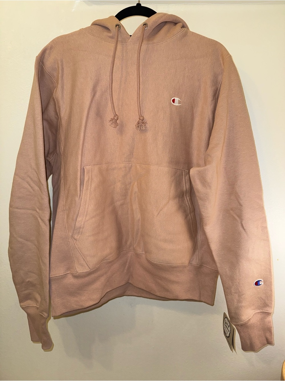 Champion Reverse Weave Hoodie in Dusty Rose